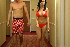 a woman masterbating